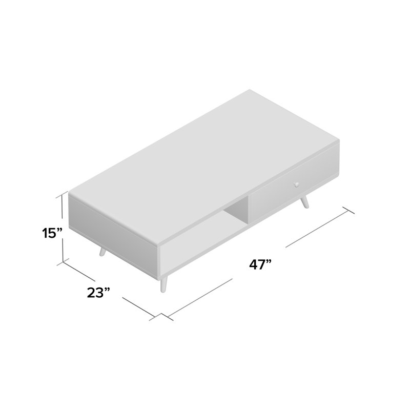 Modway Transmit Coffee Table &amp; Reviews | Wayfair